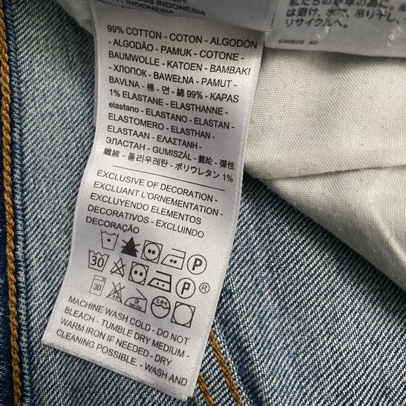 Levi’s wedgie vintage shorts size 26 - Picture 4 of 5